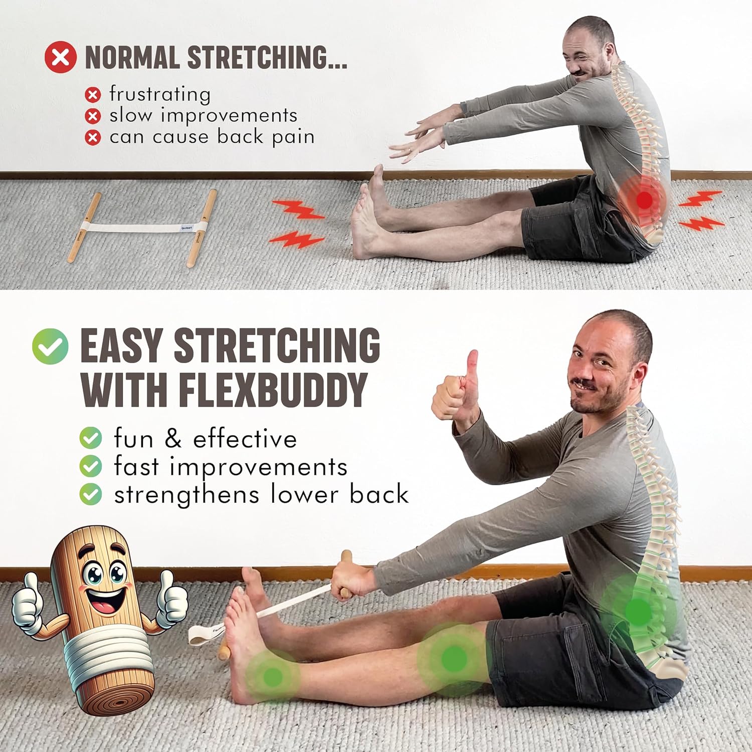 Hamstring Stretcher Adjustable - đánh giá và giá Yoga In Fitness