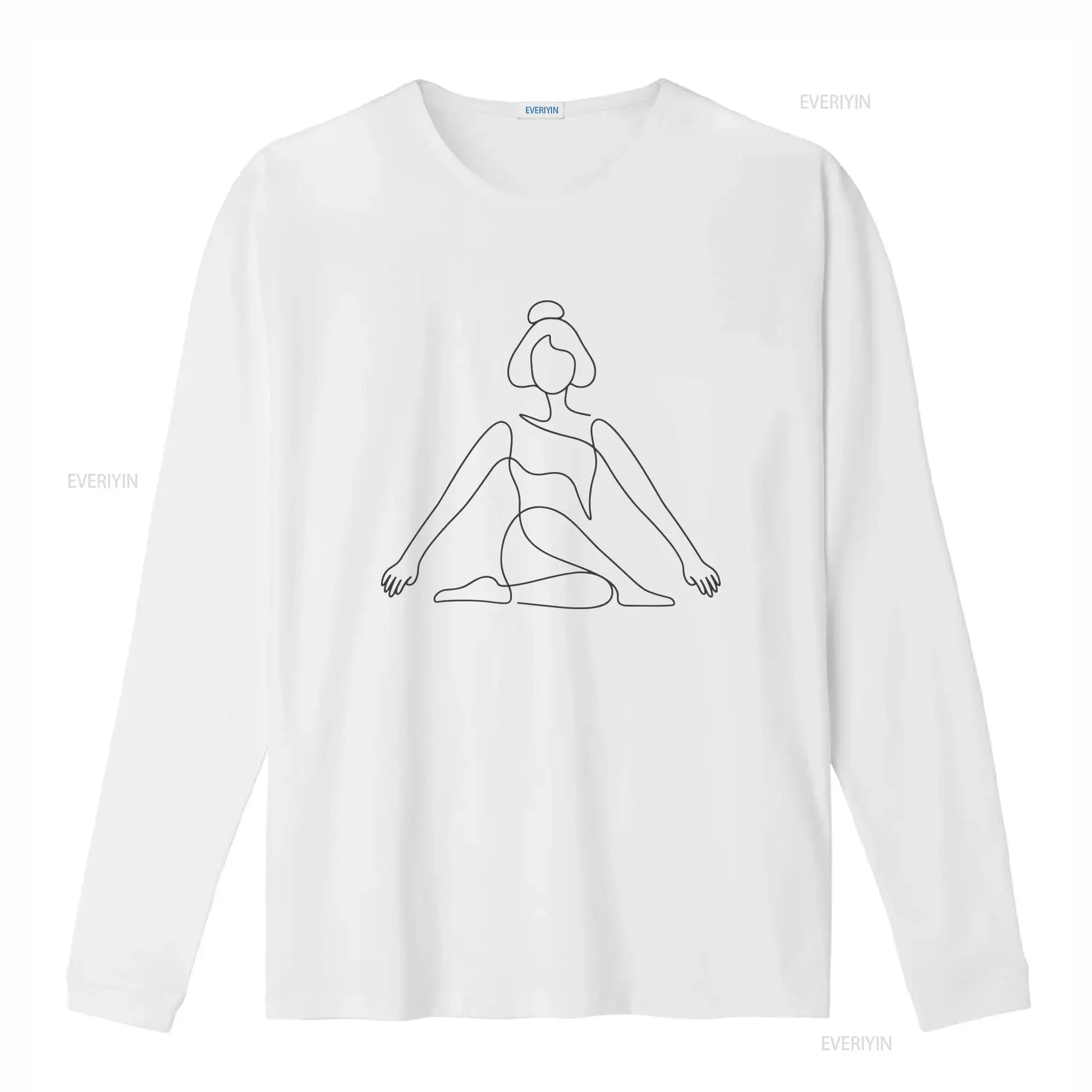 One Line Yoga Pose T Shirt min - đánh giá và giá Zen Yoga Fitness
