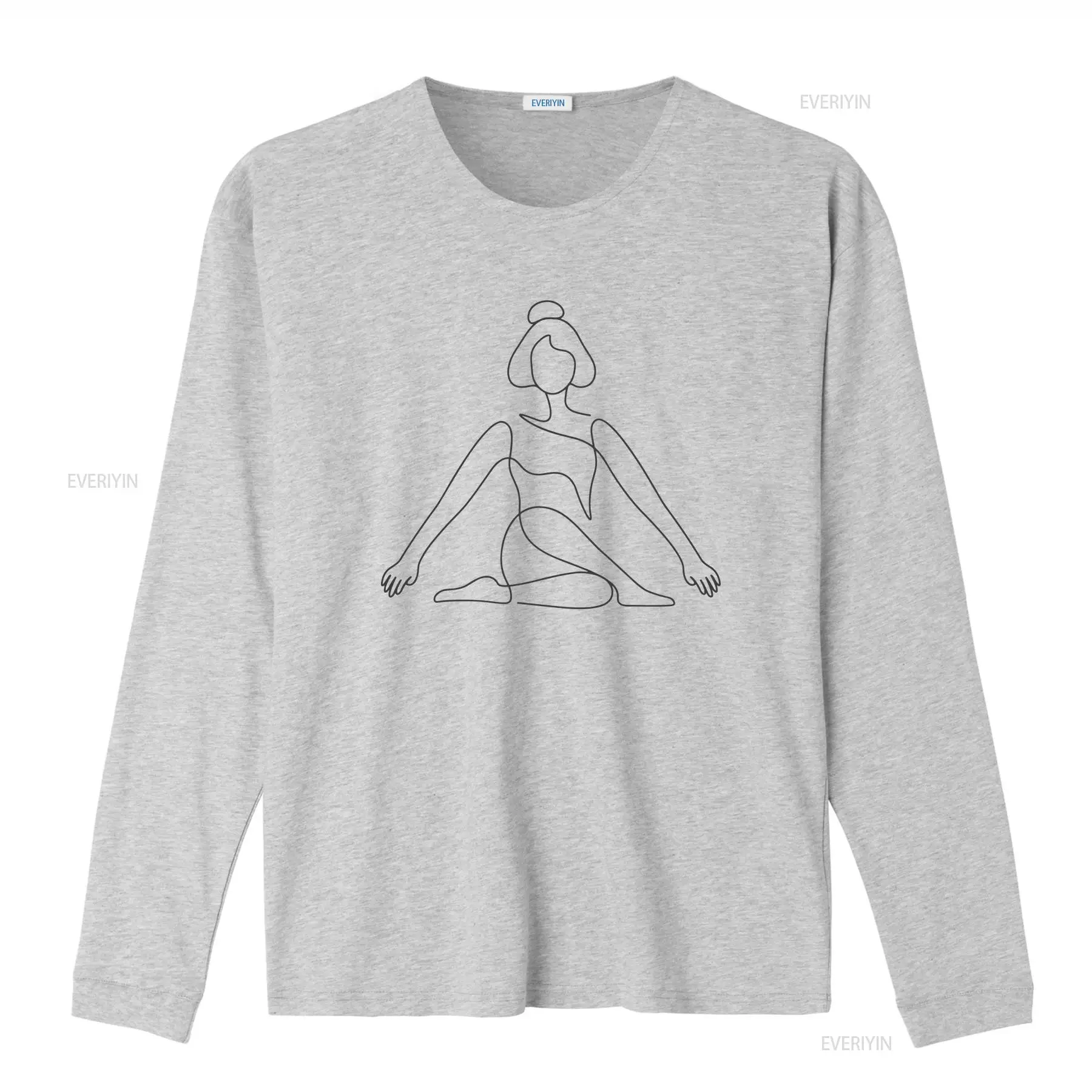 One Line Yoga Pose T Shirt min - đánh giá và giá Zen Yoga Fitness