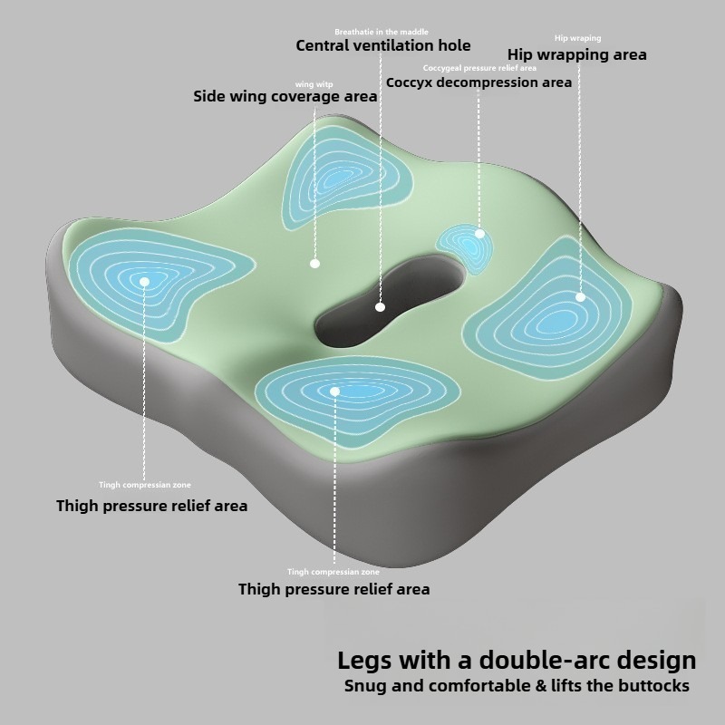 Memory Foam Seat Cushion for C - đánh giá và giá Hip Thrust Pad