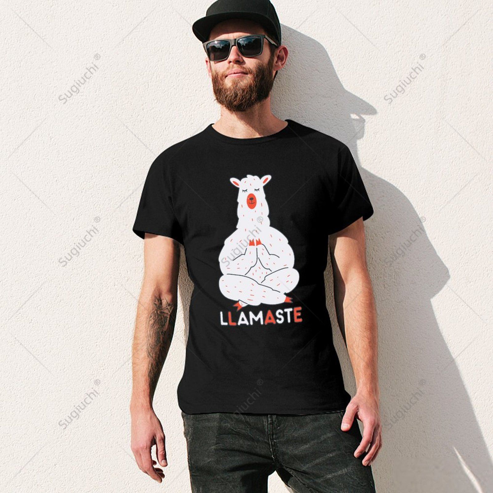 Unisex Men Llamaste Funny Zen  - đánh giá và giá Zen Yoga Fitness