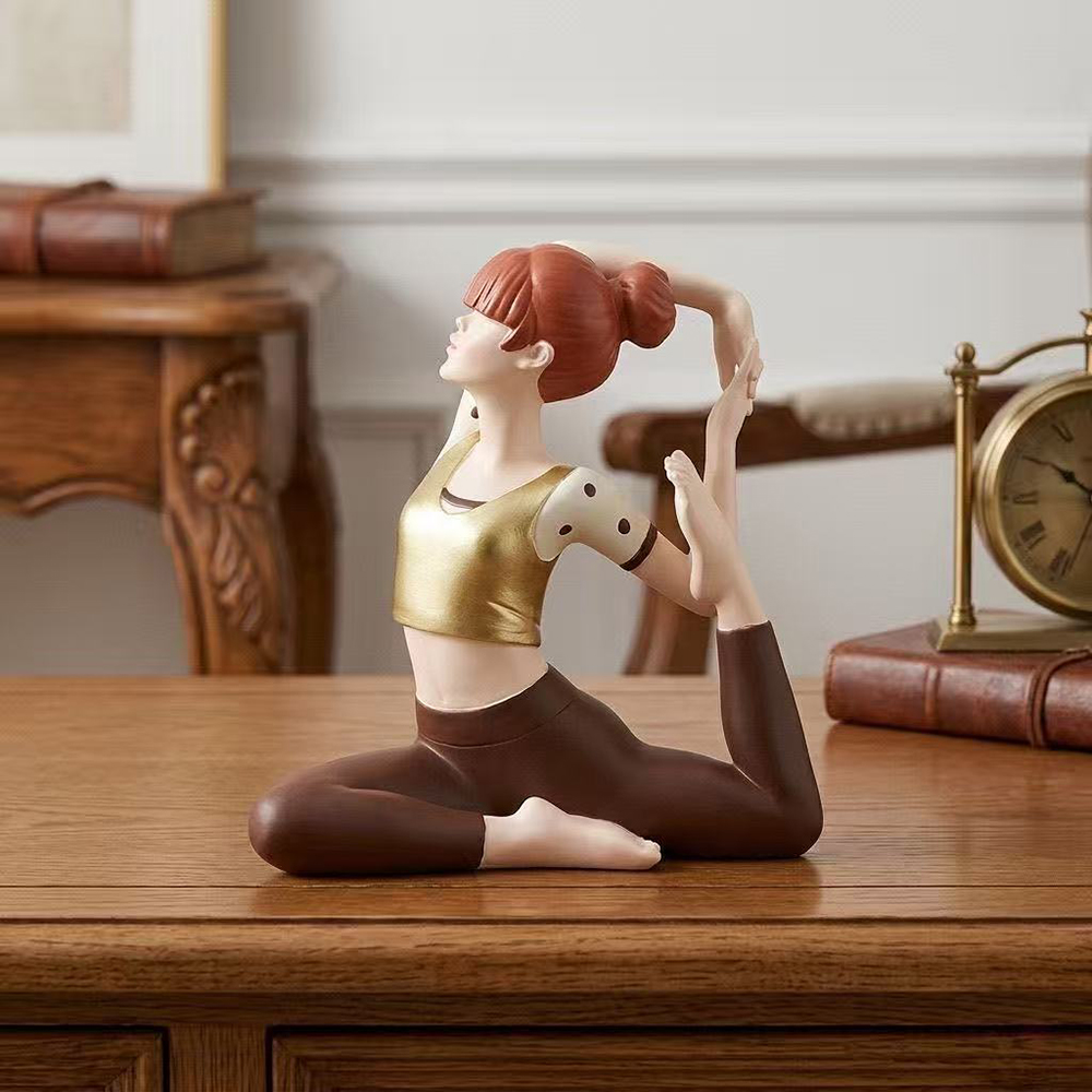 Yoga Girl Statue, Sandstone Te - đánh giá và giá Zen Yoga Fitness